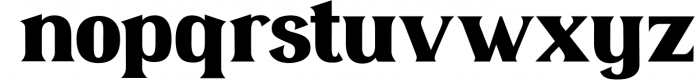 Omenica - Serif font Family 3 Font LOWERCASE