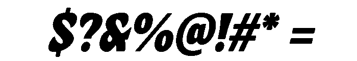 Ombre Nouveau DEMO ExtBd Ita Font OTHER CHARS