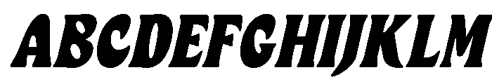 Ombre Nouveau DEMO ExtBd Ita Font UPPERCASE