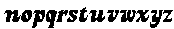 Ombre Nouveau DEMO ExtBd Ita Font LOWERCASE
