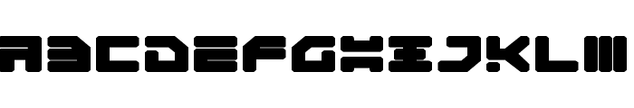 Omega-3 Expanded Font LOWERCASE