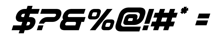 Omega Flight Super-Italic Font OTHER CHARS