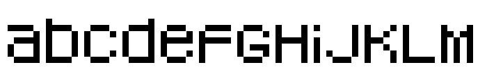 Omega Pixel Biform Regular FONT