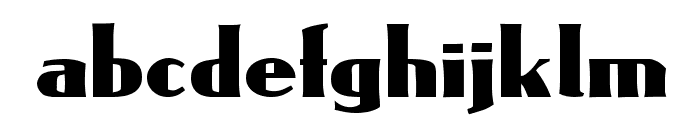 OmegaCAT Font LOWERCASE