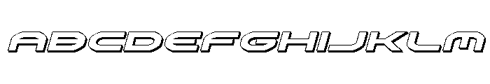 Omni Boy 3D Italic FONT