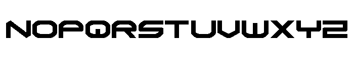 Omni Boy Condensed Font UPPERCASE