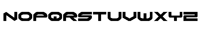 Omni Boy Condensed Font LOWERCASE