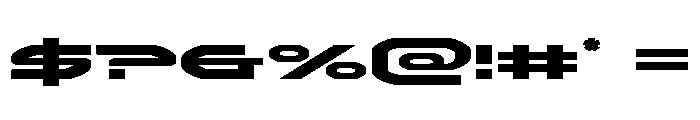 Omni Boy Expanded Font OTHER CHARS