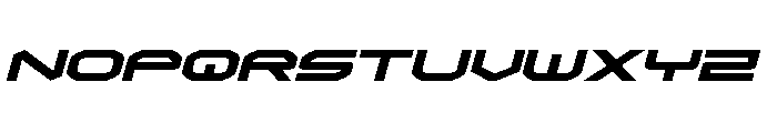 Omni Boy Italic Font UPPERCASE