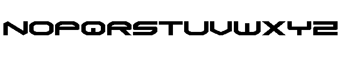 Omni Boy Font UPPERCASE