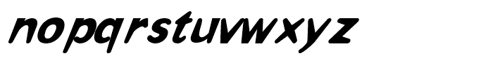 Omaha Bold Italic Font LOWERCASE