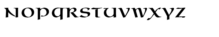 Omnia Roman Font LOWERCASE