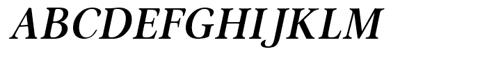 Omnibus Semi Bold Italic Font UPPERCASE