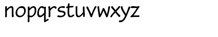 Omniscript Regular Font LOWERCASE