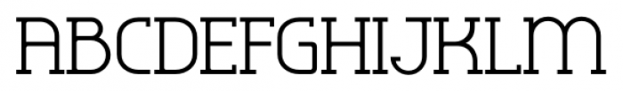 Omni Serif Light Font UPPERCASE