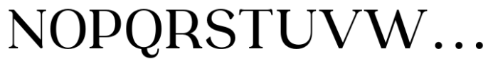 Oman Display Serif Medium Font UPPERCASE