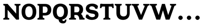 Oman Half Serif Black Font UPPERCASE