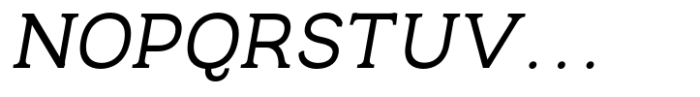 Oman Serif Regular Italic Font UPPERCASE