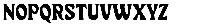Ombre Nouveau Bold Font UPPERCASE
