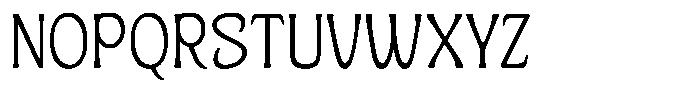 Ombre Nouveau Extra Light Font UPPERCASE