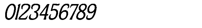 Ombre Nouveau Light Italic Font OTHER CHARS