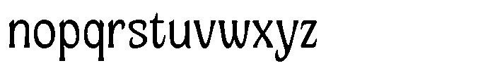 Ombre Nouveau Light Font LOWERCASE