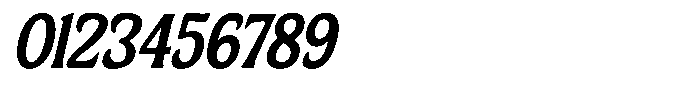Ombre Nouveau Medium Italic Font OTHER CHARS