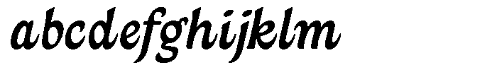 Ombre Nouveau Medium Italic FONT
