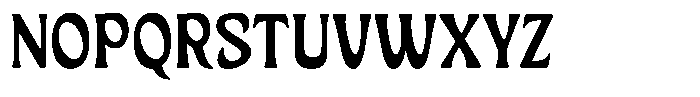 Ombre Nouveau Medium Font UPPERCASE