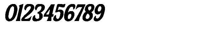 Ombre Nouveau Semi Bold Italic Font OTHER CHARS