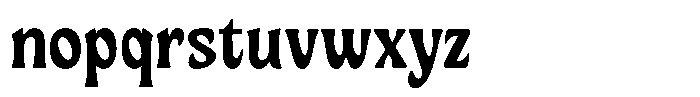 Ombre Nouveau Semi Bold Font LOWERCASE