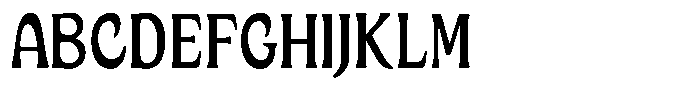 Ombre Nouveau Variable Thin Font UPPERCASE
