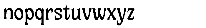 Ombre Nouveau Variable Thin Font LOWERCASE