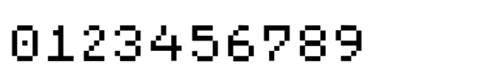 Omega Pixel Regular Font OTHER CHARS