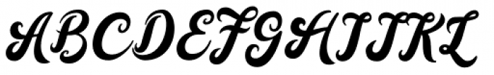Omelette Script Regular Font UPPERCASE