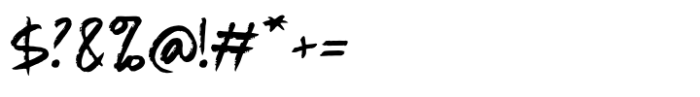 Omika Font OTHER CHARS