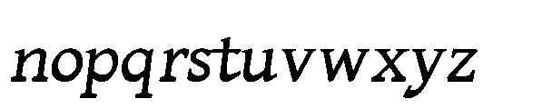 Omnella Bold Italic Font LOWERCASE