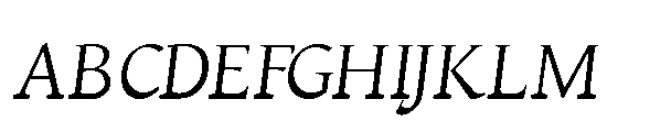Omnella Italic Font UPPERCASE