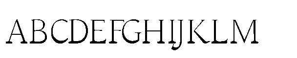 Omnella Light Font UPPERCASE