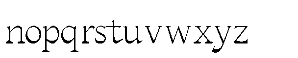 Omnella Light Font LOWERCASE