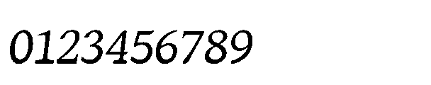 Omnella Medium Italic Font OTHER CHARS