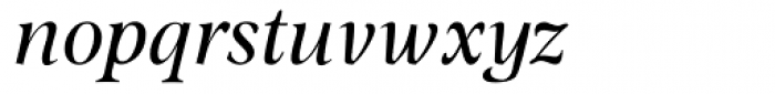 Omnibus Italic Font LOWERCASE