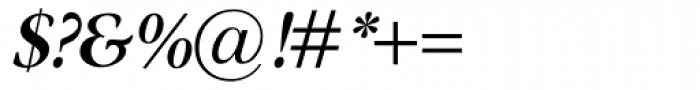 Omnibus SemiBold Italic Font OTHER CHARS