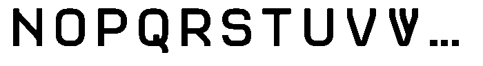 Omnigenus Bold Font UPPERCASE