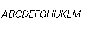 Omoro Italic Font UPPERCASE