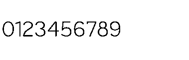 Omoro Light Font OTHER CHARS