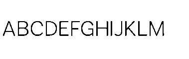Omoro Light Font UPPERCASE