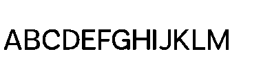 Omoro Medium Font UPPERCASE