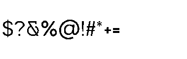 Omoro Regular Font OTHER CHARS
