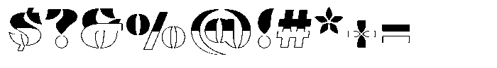 Omvros Pro Atria Font OTHER CHARS